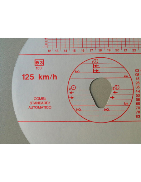 DISCHI TACHIGRAFO 125KM/H BICMA: Registra i Tuoi Viaggi con Precisione