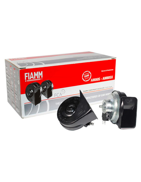 COPPIE TROMBE FIAMM AM80S: Suono Potente per la Tua Auto