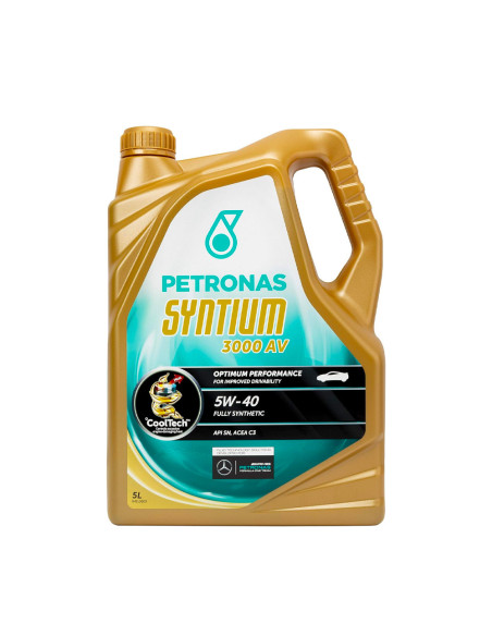 Total Syntium 3000 5W40: Olio Motore Sintetico per Prestazioni Elevate e Protezione