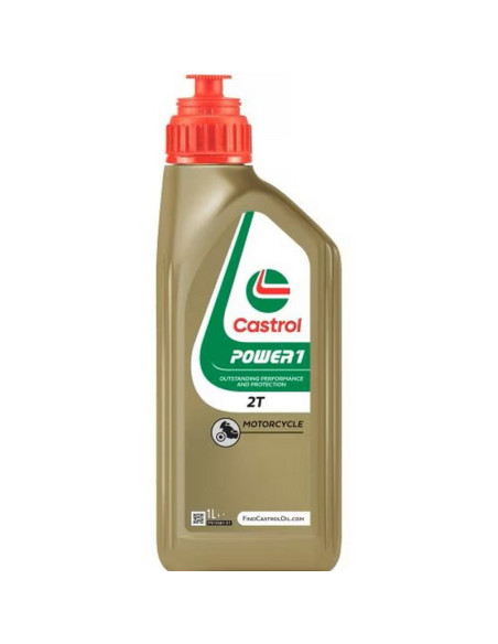 Castrol Power 1 Racing 2T 10W40: Olio Motore Sintetico per Moto 2T Prestazioni Massime
