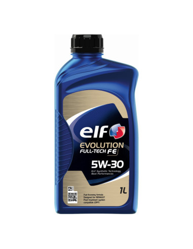 Elf Full Tech FE 5W30: Olio Motore Sintetico per Risparmio Carburante e Protezione Motore