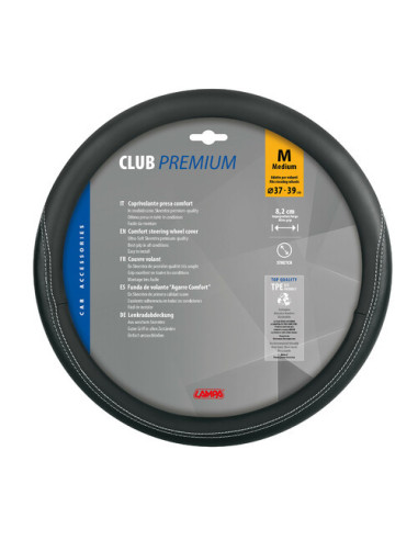 Club, coprivolante in Skeentex - M - Ø 37/39 cm - Nero