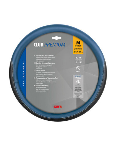 Club, coprivolante in Skeentex - M - Ø 37/39 cm - Nero/Blu