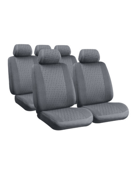 Glamur, set fodere coordinate in jacquard - Grigio
