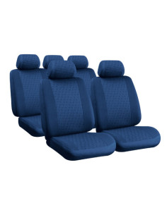 Glamur, set fodere coordinate in jacquard - Avio