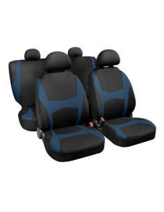 Capri, set fodere coordinate - Nero/Blu