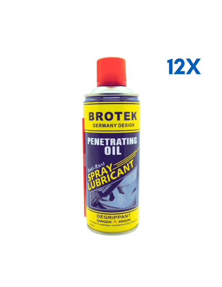 SBLOCCANTE BROTEK MULTIFUNZIONE LUBRIFICANTE 450ML - BOX 12pz