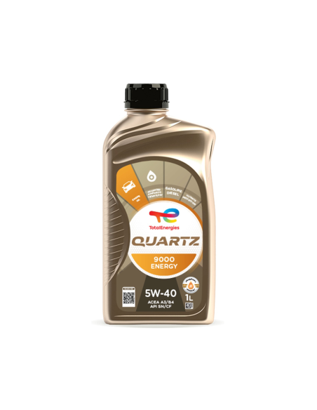 Total 9000 5W40: Olio Motore Sintetico per Prestazioni e Protezione