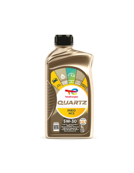 Total MC3 5W30: Olio Motore Sintetico per Prestazioni Elevate e Protezione Motore