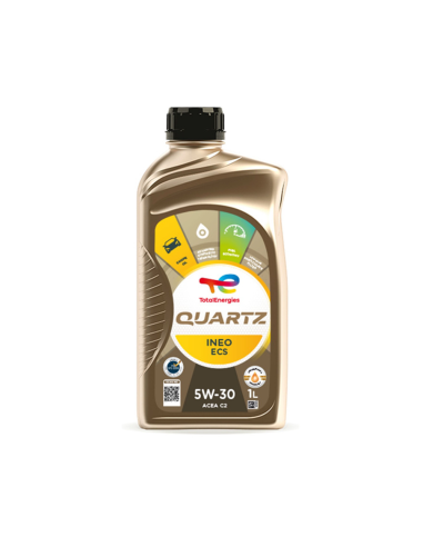 Total Ineo Ecs 5W30: Olio Motore Sintetico per Risparmio Carburante e Protezione Motore