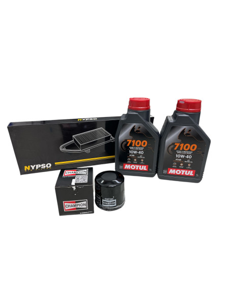 Kit tagliando Honda SH 300 1° serie dal 2007 al 2013 con filtro olio/aria + olio Motul 7100 10w40