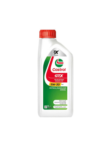 Castrol GTX RN17 5W30: Olio Motore Sintetico per Protezione Motore e Risparmio Carburante