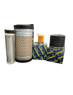 Kit tagliando filtro aria olio gasolio AIXAM KUBOTA CITY COUPE' 2016 KFZ482