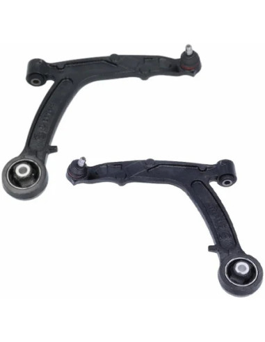 KIT 2 pezzi Bracci Oscillanti Anteriori Sospensione Compatibili con Panda 169 2003-2016