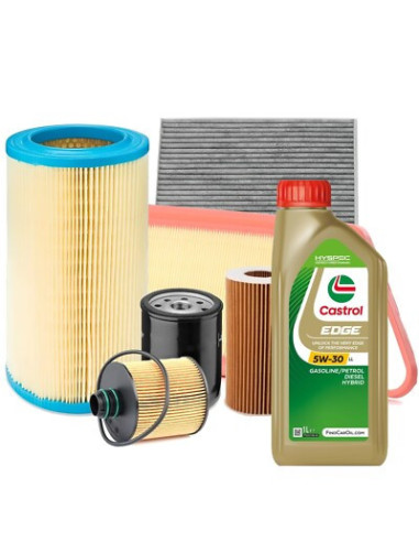 KIT TAGLIANDO +KIT DITRIBUZIONE +POMPA ACQUA + OLIO 5LT